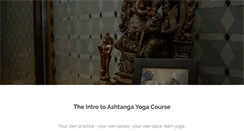 Desktop Screenshot of portlandashtangayoga.com