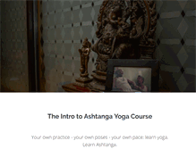 Tablet Screenshot of portlandashtangayoga.com